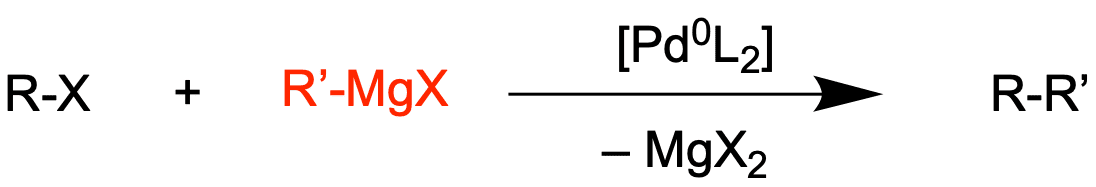 Die Kumada-Kreuzkupplung als einfachste Kreuzkupplung verwendet Grignard-Verbindungen als Nucleophil